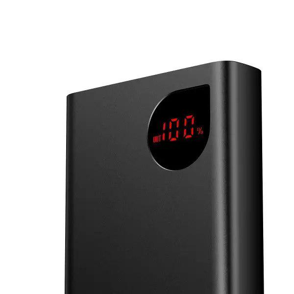 Повербанк BASEUS Adaman Metal 20000 mAh 22,5W з технологією QC3.0+PD3.0 Black - фото 2