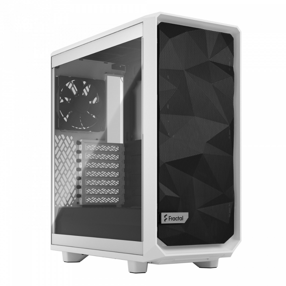 Корпус АТХ Fractal Design Meshify 2 Compact TG CT без блоку живлення White (559511) - фото 3