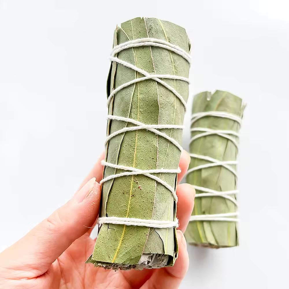 Скрутка для окуривания травяная Эвкалипт пучок благовоний вязанка (10-13) - фото 4 Скрутка для окуривания травяная Эвкалипт пучок благовоний вязанка (10-13) - фото 4