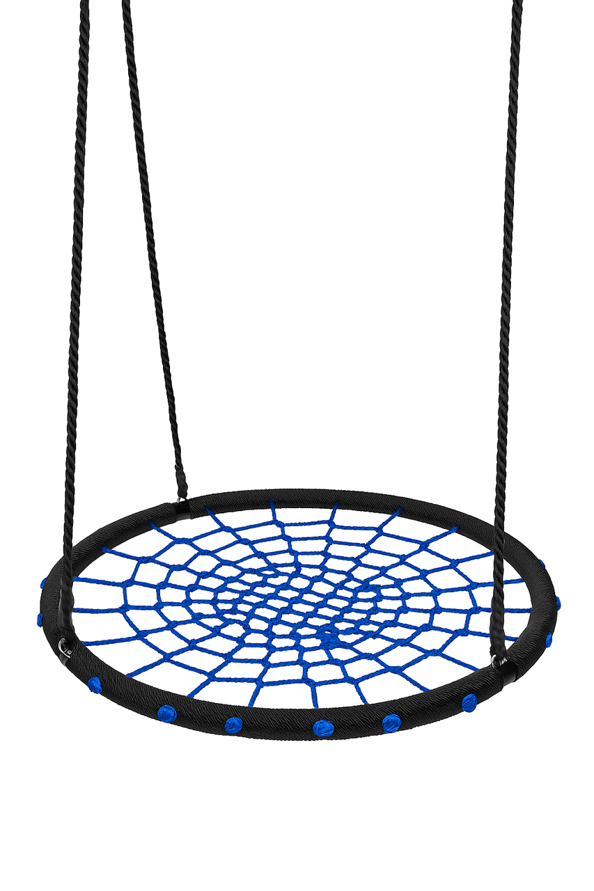 Гойдалка WCG NEST для саду/тераси/ігрового майданчика 120 см Синій (W-416B1)