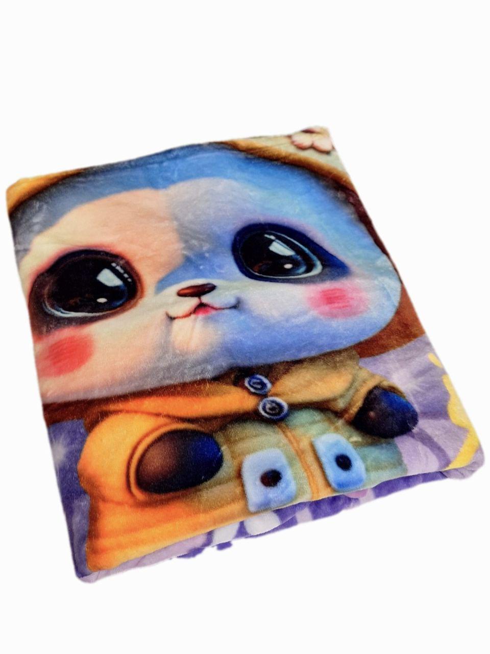 Плед двухсторонний детский Malloory Home Пандочка флисовый 105x130 см (1439) Плед двухсторонний детский Malloory Home Пандочка флисовый 105x130 см (1439)