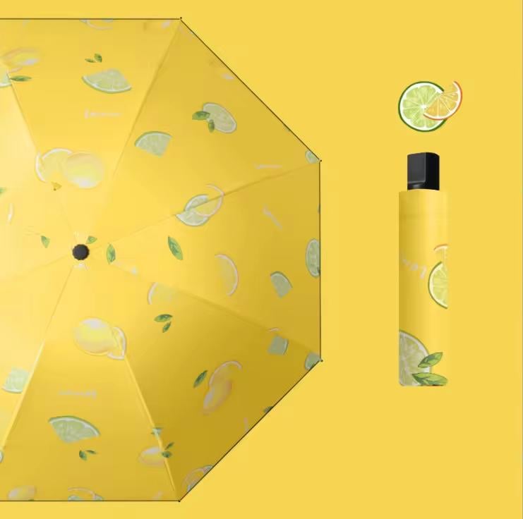 Зонт складной автомат Lemons 8 спиц купол 96 см (30233) - фото 2 Зонт складной автомат Lemons 8 спиц купол 96 см (30233) - фото 2