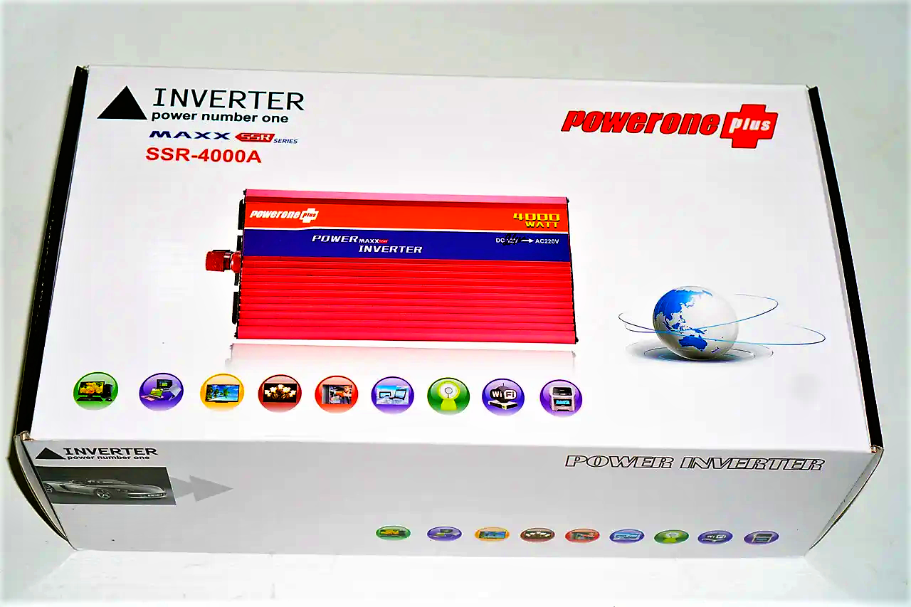 Інвертор автомобільний 12V-220V 4000W з вольтметром ERYUAN (21039358) - фото 7 Інвертор автомобільний 12V-220V 4000W з вольтметром ERYUAN (21039358) - фото 7