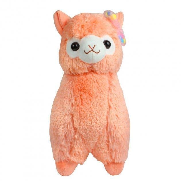 М'яка іграшка плюшева Альпака 45 см Помаранчевий (TO-54)