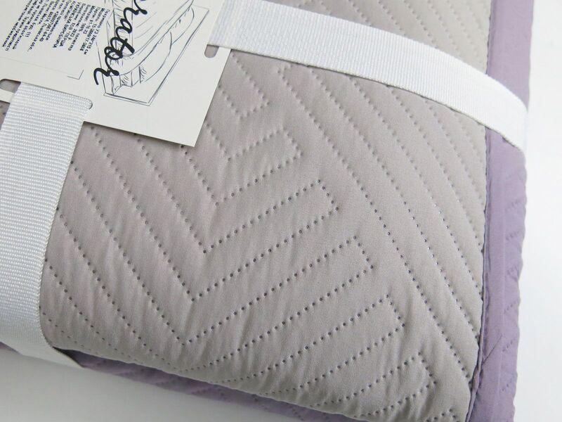 Покривало Decorator Лабіринт двостороннє 180x215 см Лавандовий/Світло-сірий (14319222) - фото 3 Покривало Decorator Лабіринт двостороннє 180x215 см Лавандовий/Світло-сірий (14319222) - фото 3