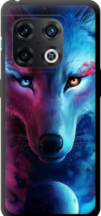 Чехол на OnePlus 10 Pro Арт-волк (3999b-2588-42517) Чехол на OnePlus 10 Pro Арт-волк (3999b-2588-42517)