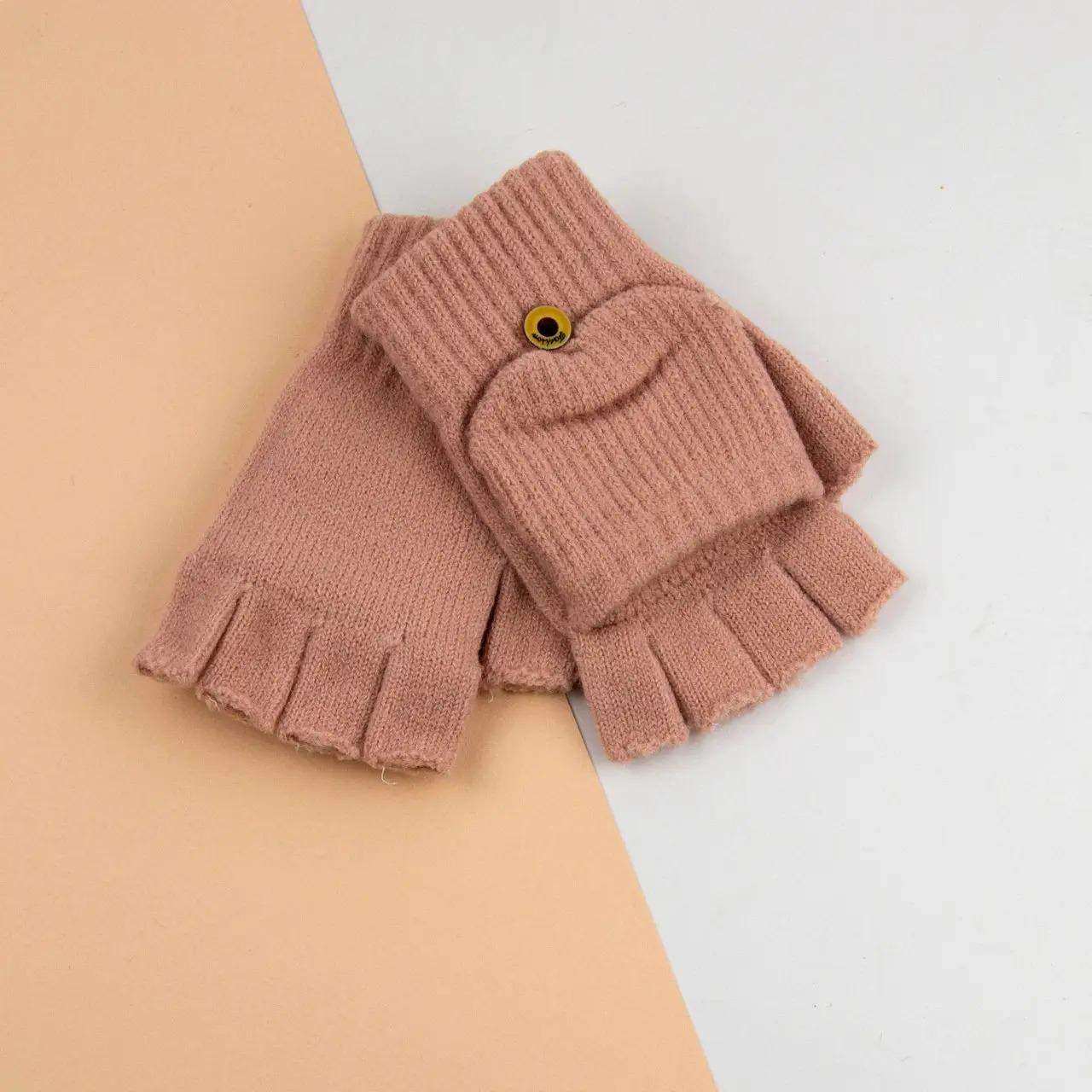 Митенки подростковые 10-15 лет р. 13 (24-8-01816)