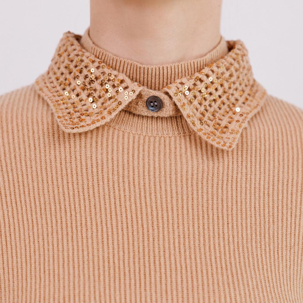 Светр жіночий кашеміровий Brunello Cucinelli S Бежевий (2589902315) - фото 2 Светр жіночий кашеміровий Brunello Cucinelli S Бежевий (2589902315) - фото 2