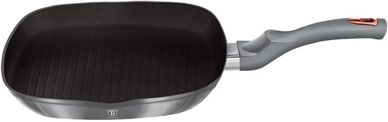 Сковорода-гриль Berlinger Haus Moonlight Edition 28х28 см з титановим покриттям (BH-6004)