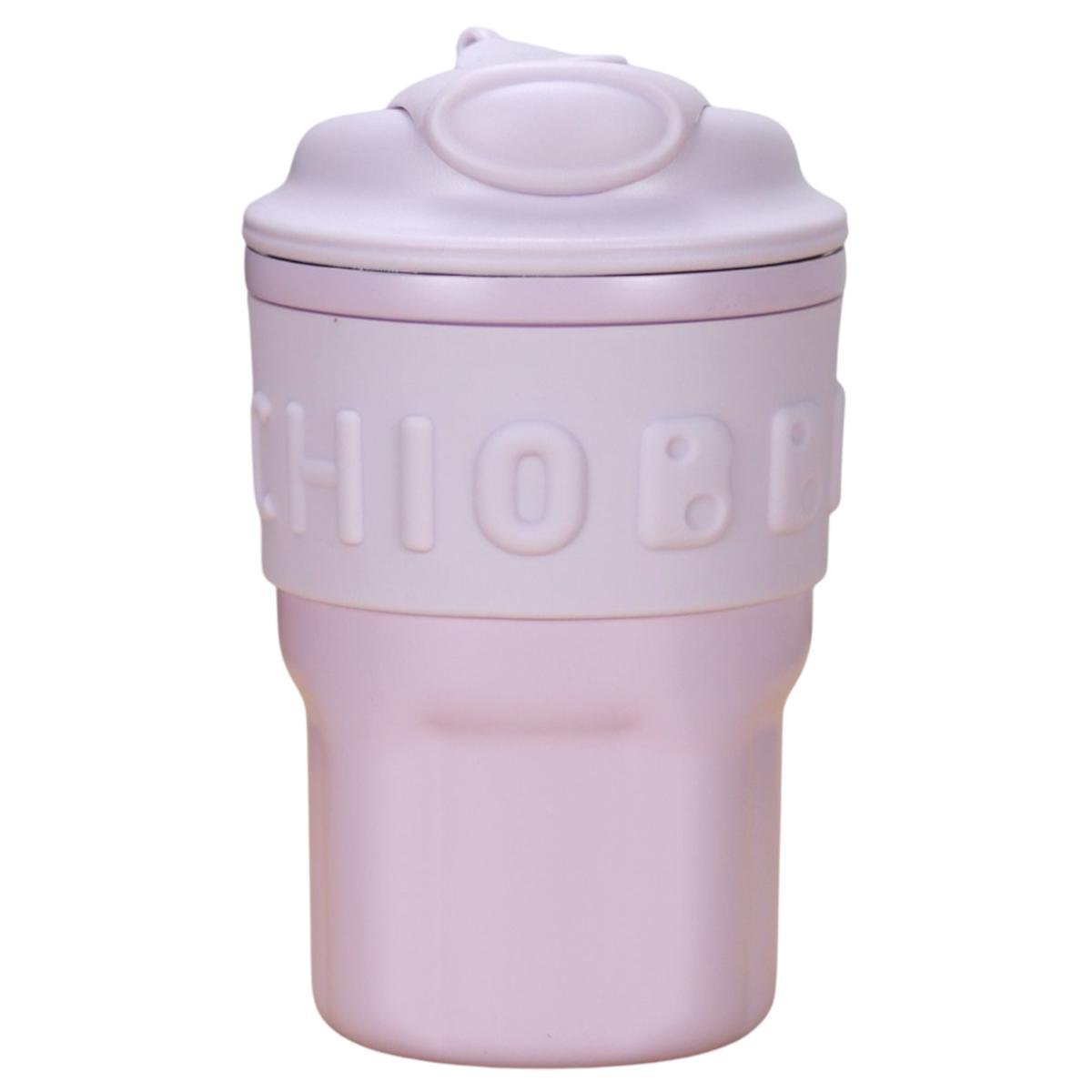 Термокружка Chiobbe с трубочкой 450 мл Сиреневый (HP-14-18V)