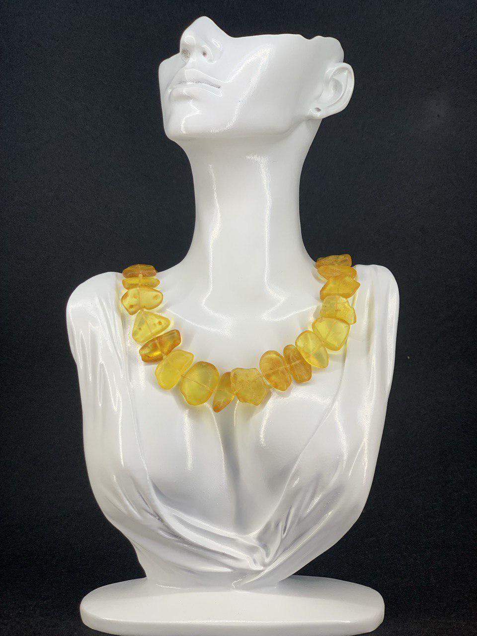 Ожерелье из янтаря лечебное 52 см (н-185)