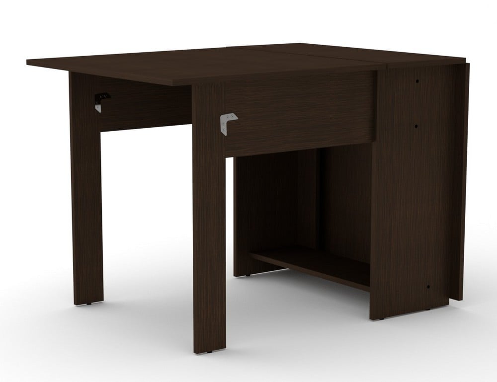 Стіл-книжка розкладний Компаніт-1 Венге (60c733c356ed397aa71047d3) - фото 1