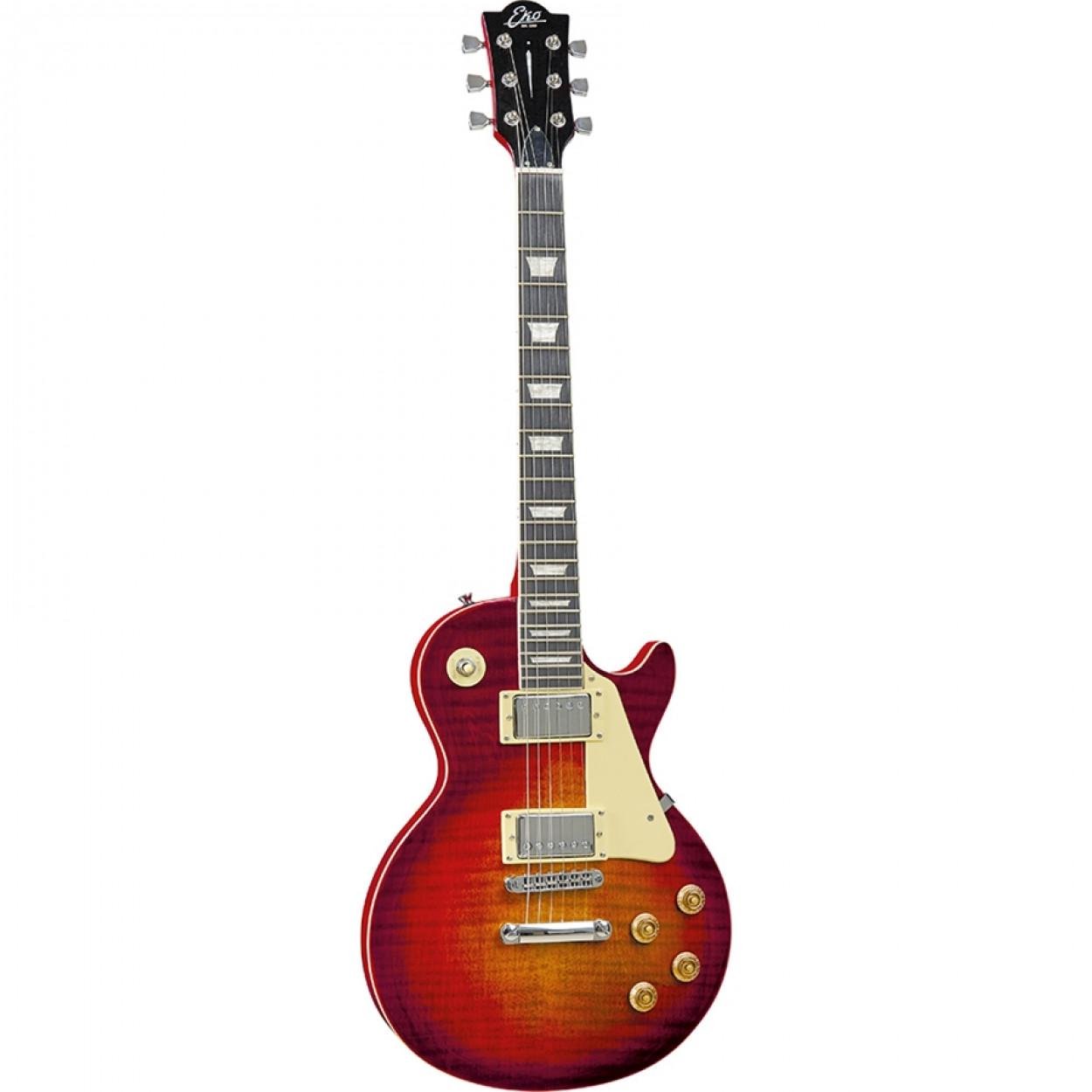 Електрогітара Eko Guitars VL-480 Aged Cherry Sunburst Flamed