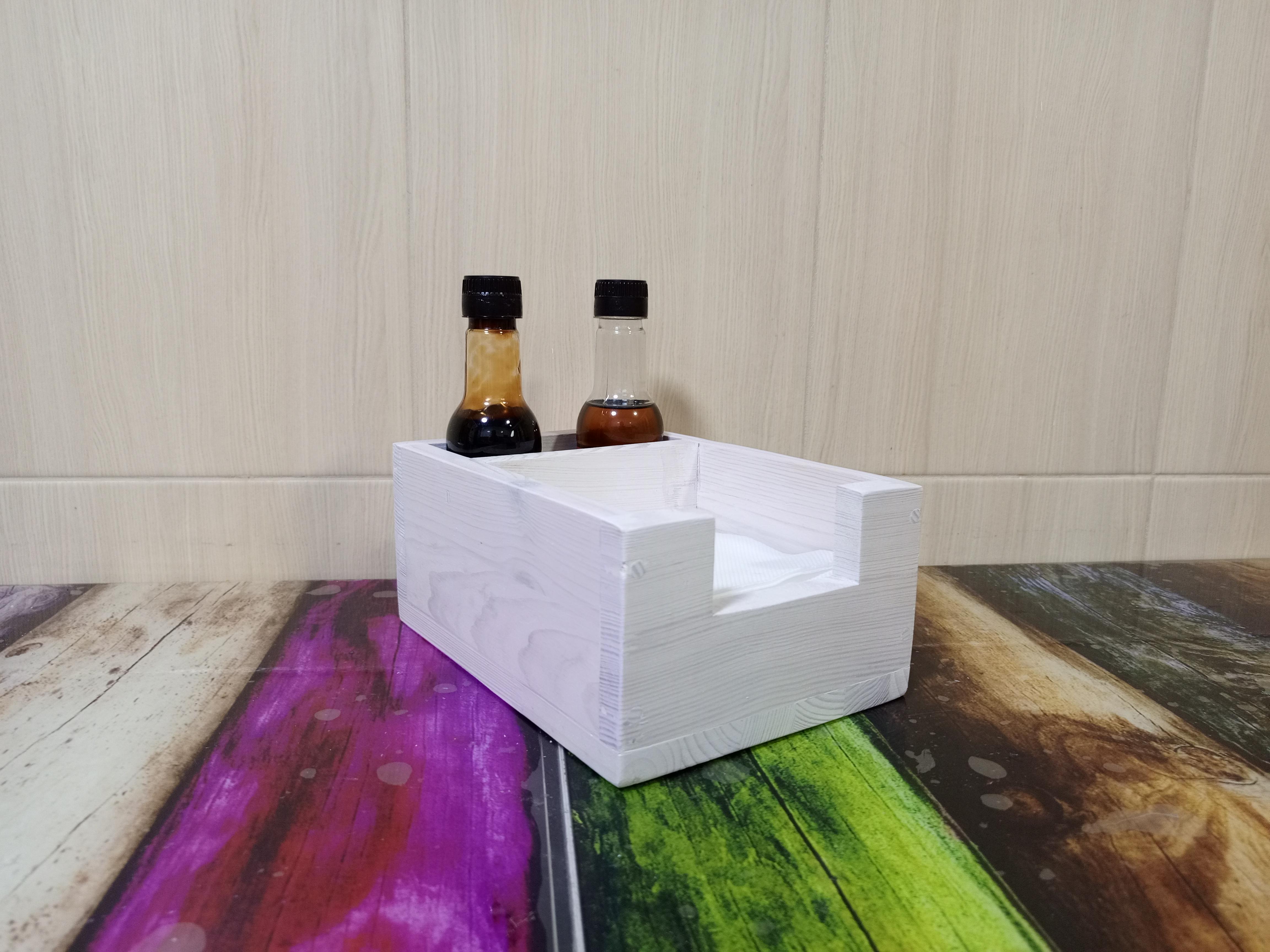 Органайзер-подставка настольный деревянный Белый (мт002) - фото 7 Органайзер-подставка настольный деревянный Белый (мт002) - фото 7