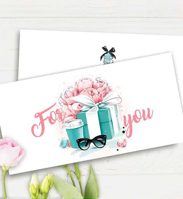 Конверт для грошей For you (514121)