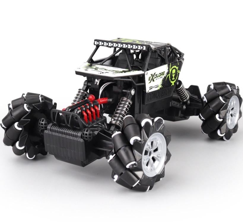 Радиоуправляемая игрушка Dong Feng FA Toys Stormer детский трюковый внедорожник 1:16 Черный (SUN5810)