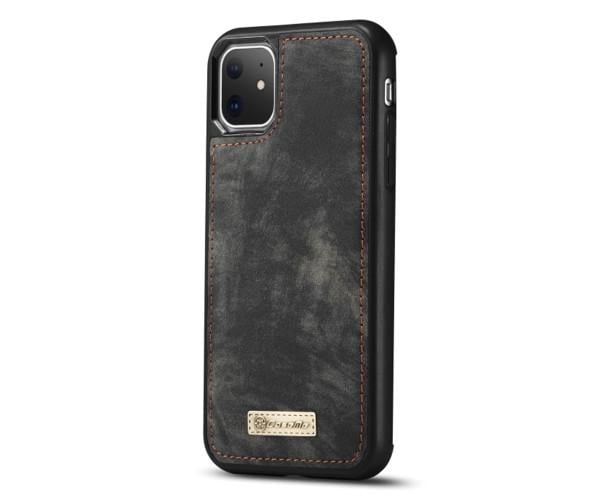 Чохол-гаманець CaseMe Retro Leather для Apple iPhone 12 / 12 Pro, Black - фото 2 Чохол-гаманець CaseMe Retro Leather для Apple iPhone 12 / 12 Pro, Black - фото 2