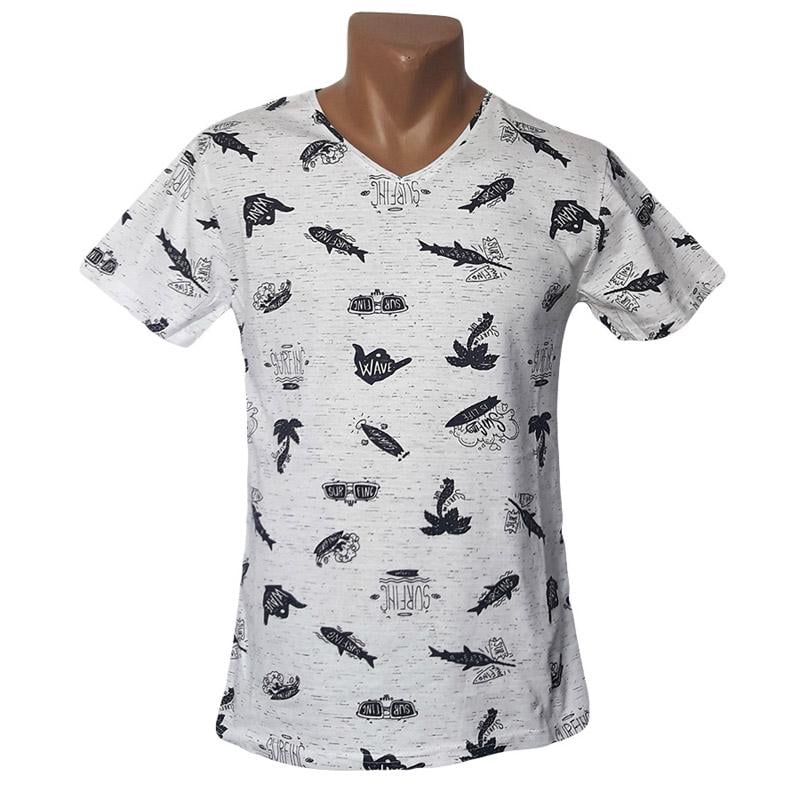 Футболка Leonidas S Белый (5399)