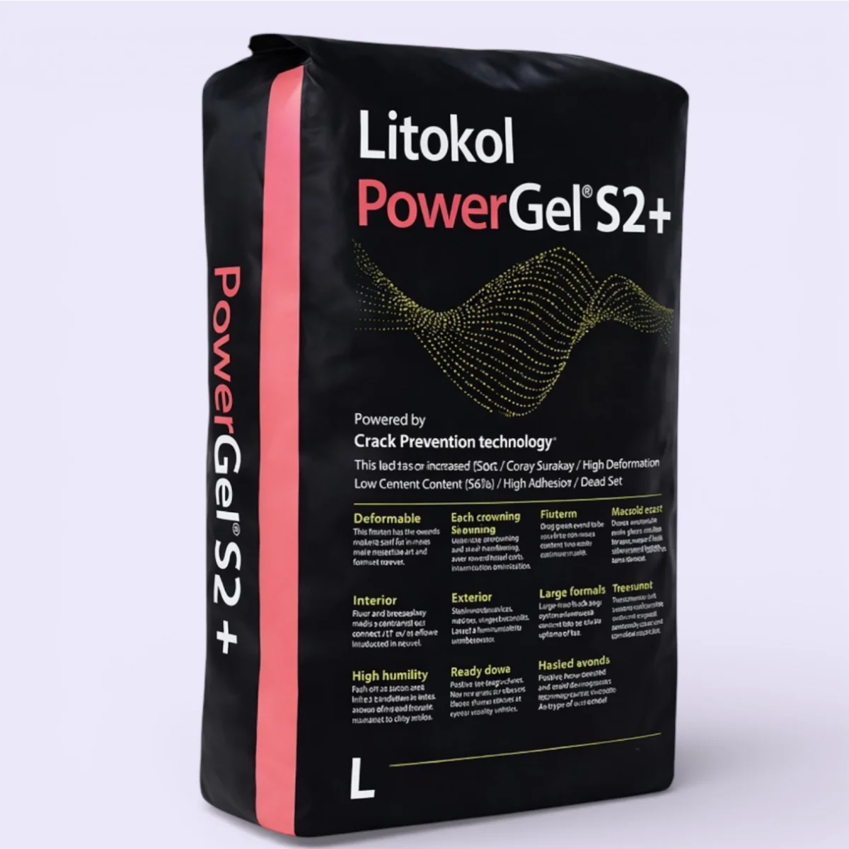 Клей гелевый эластичный против трещин Litokol PowerGel S2+ 20 кг Серый (PWRGS2G0020)