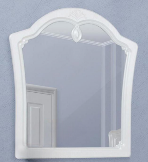 Зеркало Мир мебели Луиза ЛДСПМДФ Белый (12916284) Зеркало Мир мебели Луиза ЛДСПМДФ Белый (12916284)