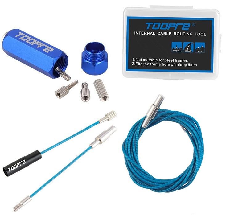 Комплект для протягивания троса в раме велосипеда Toopre Синий (8122)