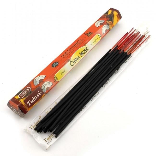 Аромапалички Tulasi Китайський Муск пилкові (34357-MZ) Аромапалички Tulasi Китайський Муск пилкові (34357-MZ)