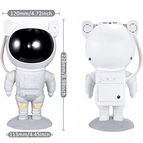 Проектор Звездный 3D Night Light TRK 100 Astronaut Bluetooth (595817) - фото 8