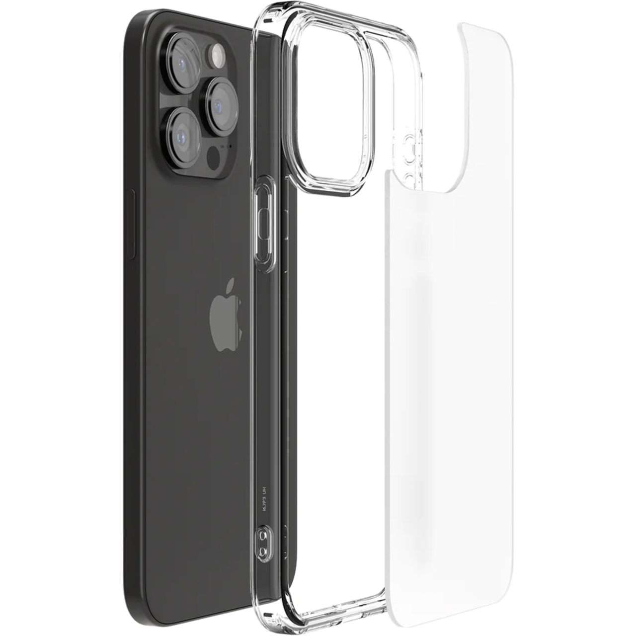 Чехол накладка Spigen Ultra Hybrid Case for iPhone 15 Pro Max Clear (ACS06565) - фото 6