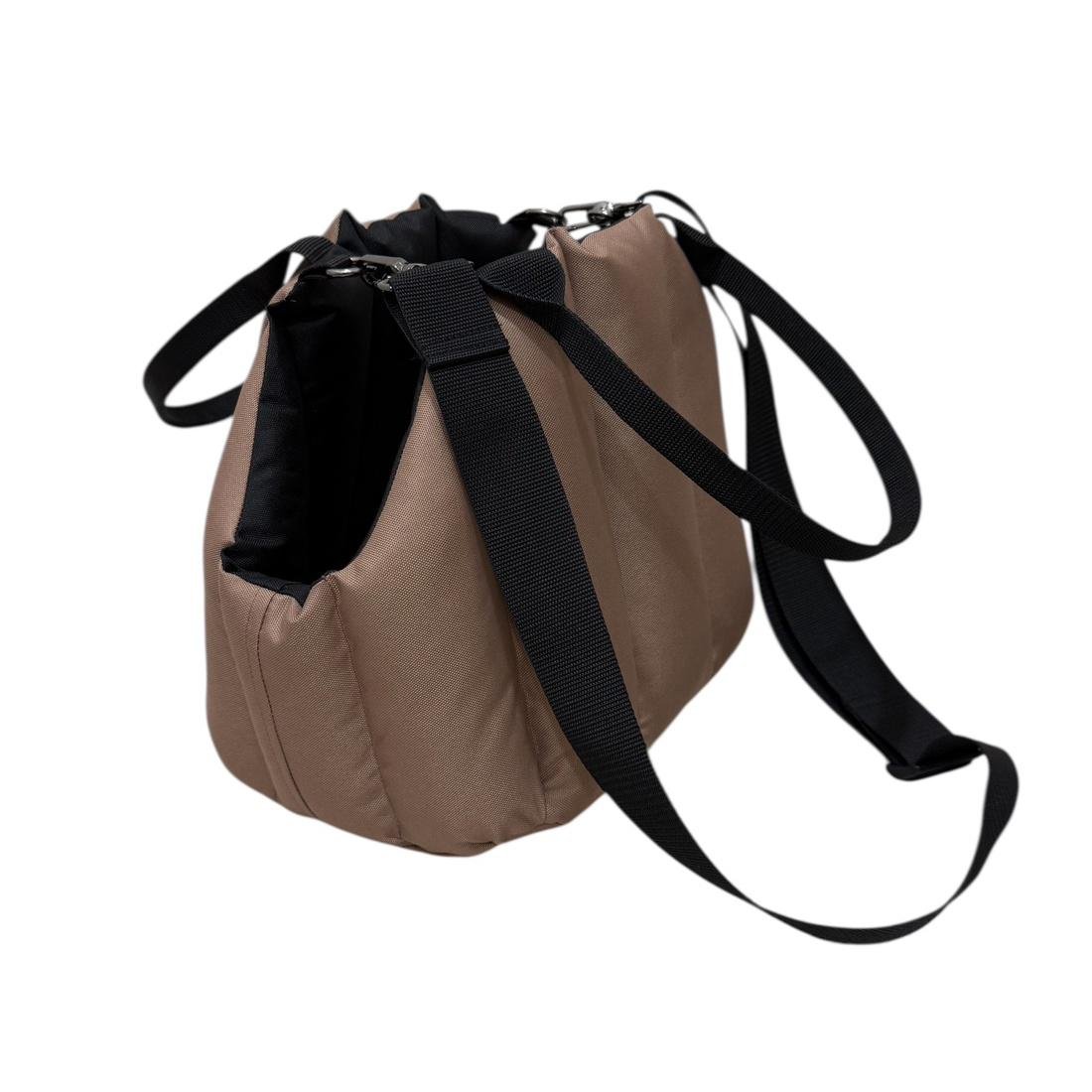 Сумка-переноска для животных Waterproof Oxford 35х20х30 см Карамельный/Черный (87623432)