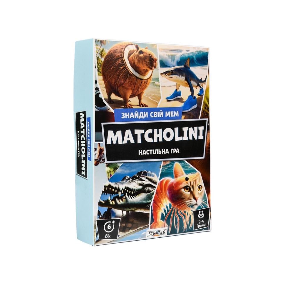 Настольная игра Strateg Мачолини 2-4 игроков от 6 лет (SR-113-N-1515)