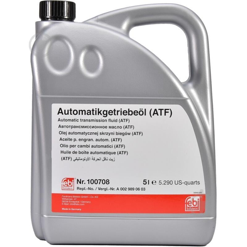 Трансмісійна олива FEBI ATF 100708 5 л (100708) Трансмісійна олива FEBI ATF 100708 5 л (100708)