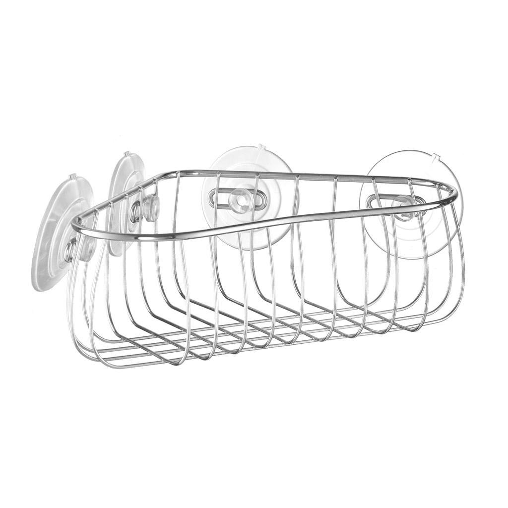 Полка угловая для ванной Bisk NIAGARA нержавеющая сталь Хром (04116)