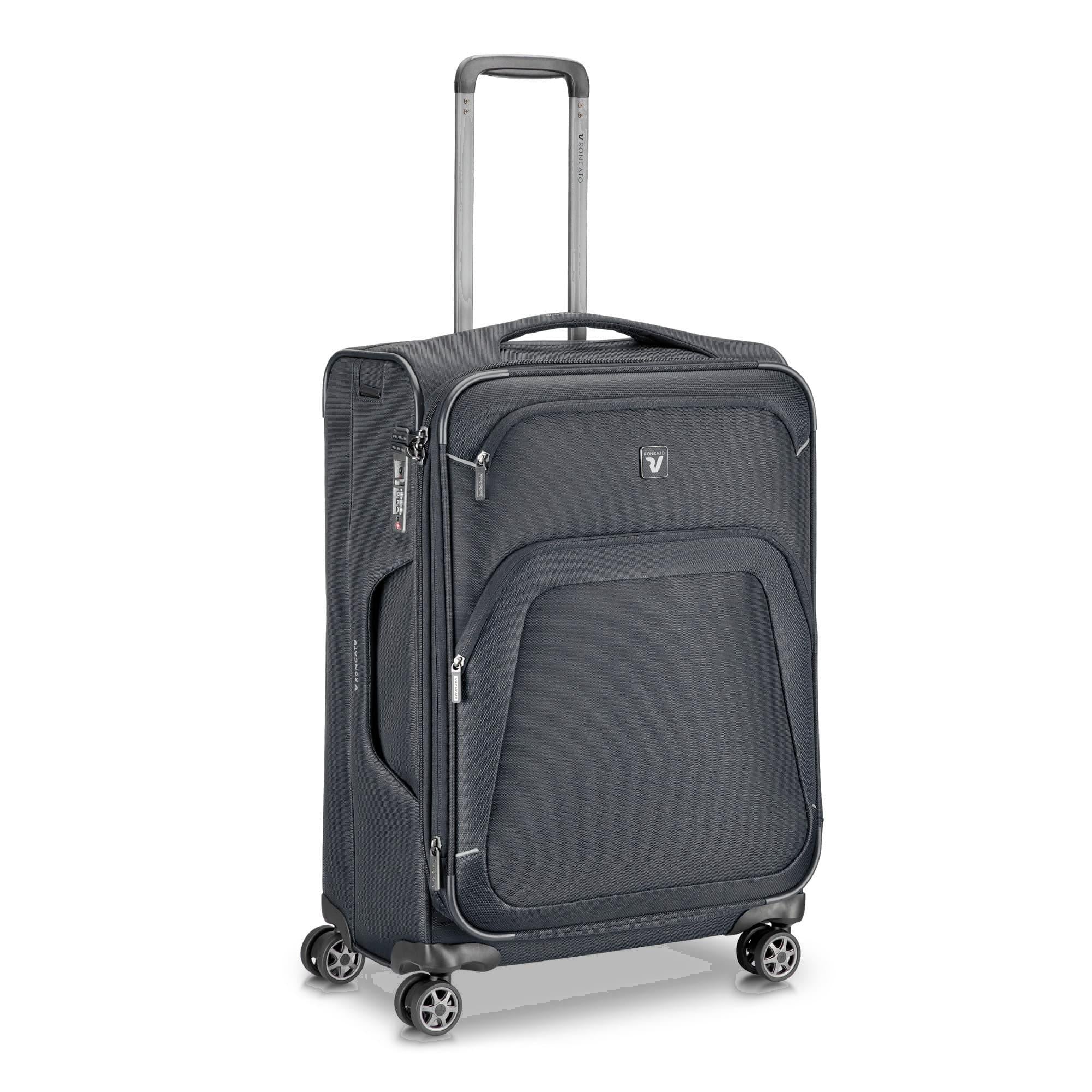 Валіза середня з розширенням Roncato GATEWAY 416242/92 66х44х27/31 см 3,5 кг 72/83 л Графіт (31806954)