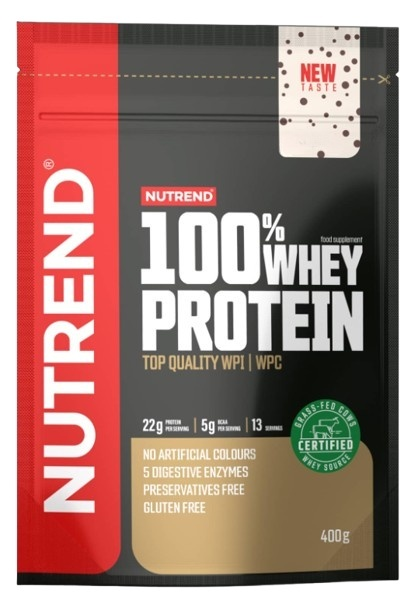 Cывороточный протеин Nutrend 100% Whey Protein 400 г