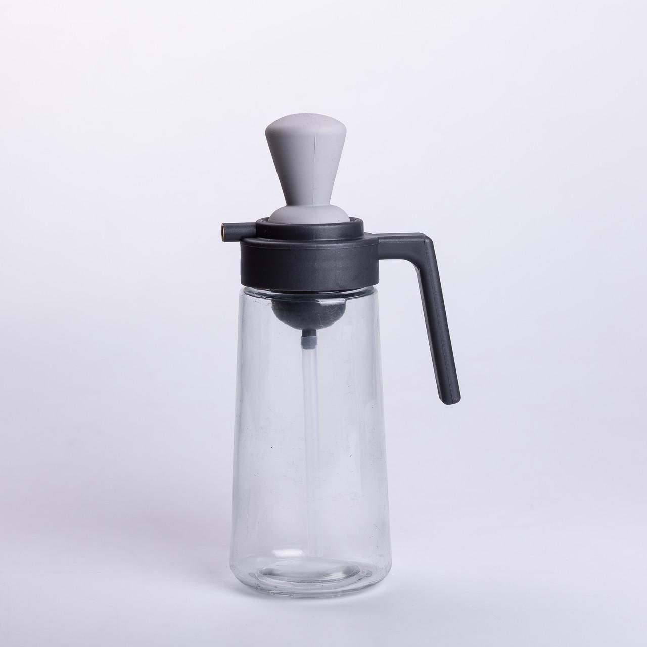 Бутылка для масла с дозатором стеклянная для оливкового и подсолнечного 550 мл (6795)