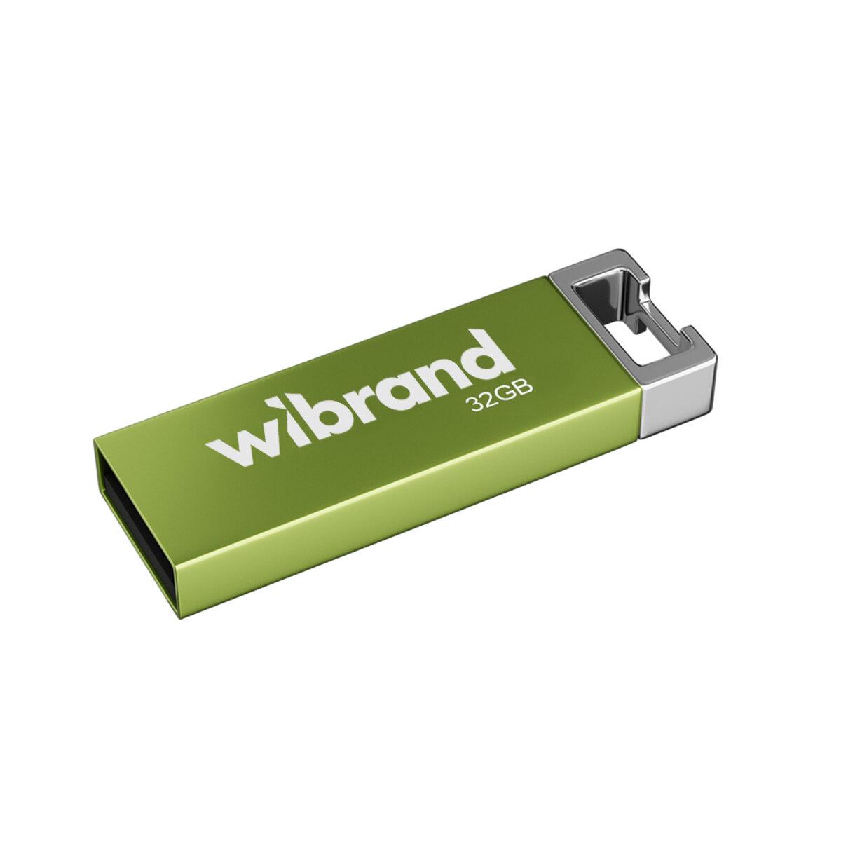 Флеш-память USB Wibrand Chameleon WI2.0/CH32U6LG 32 Гб Light Green - фото 1