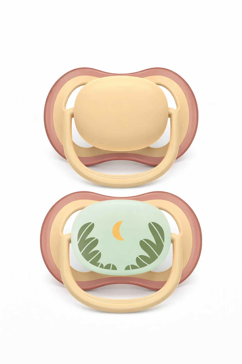 Пустушка Avent Ultra Air ортодонтична 0-6 місяців 2 шт. Бежевий (SCF087/09) Пустушка Avent Ultra Air ортодонтична 0-6 місяців 2 шт. Бежевий (SCF087/09)
