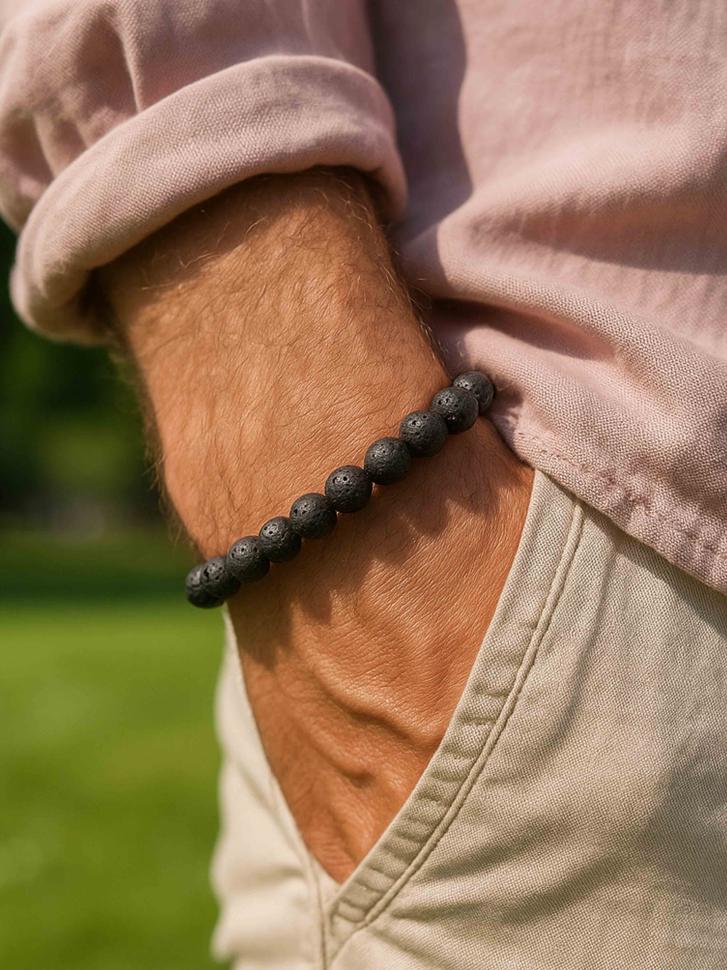 Браслет из лавы (4541) Браслет из лавы (4541)