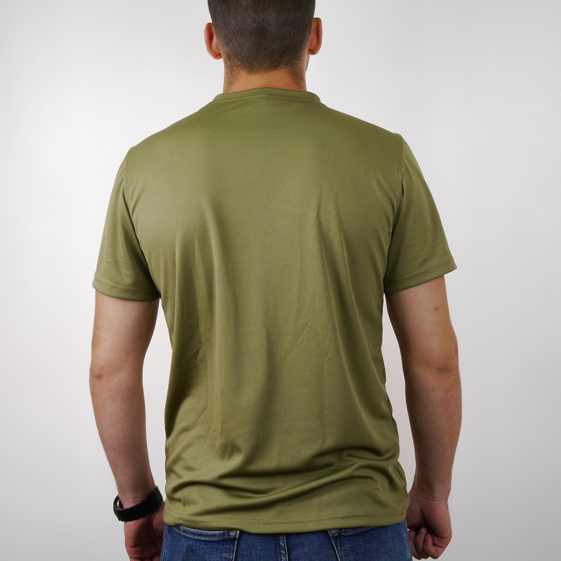 Футболка Kiborg Coolmax S Хаки (1113-S) - фото 3 Футболка Kiborg Coolmax S Хаки (1113-S) - фото 3