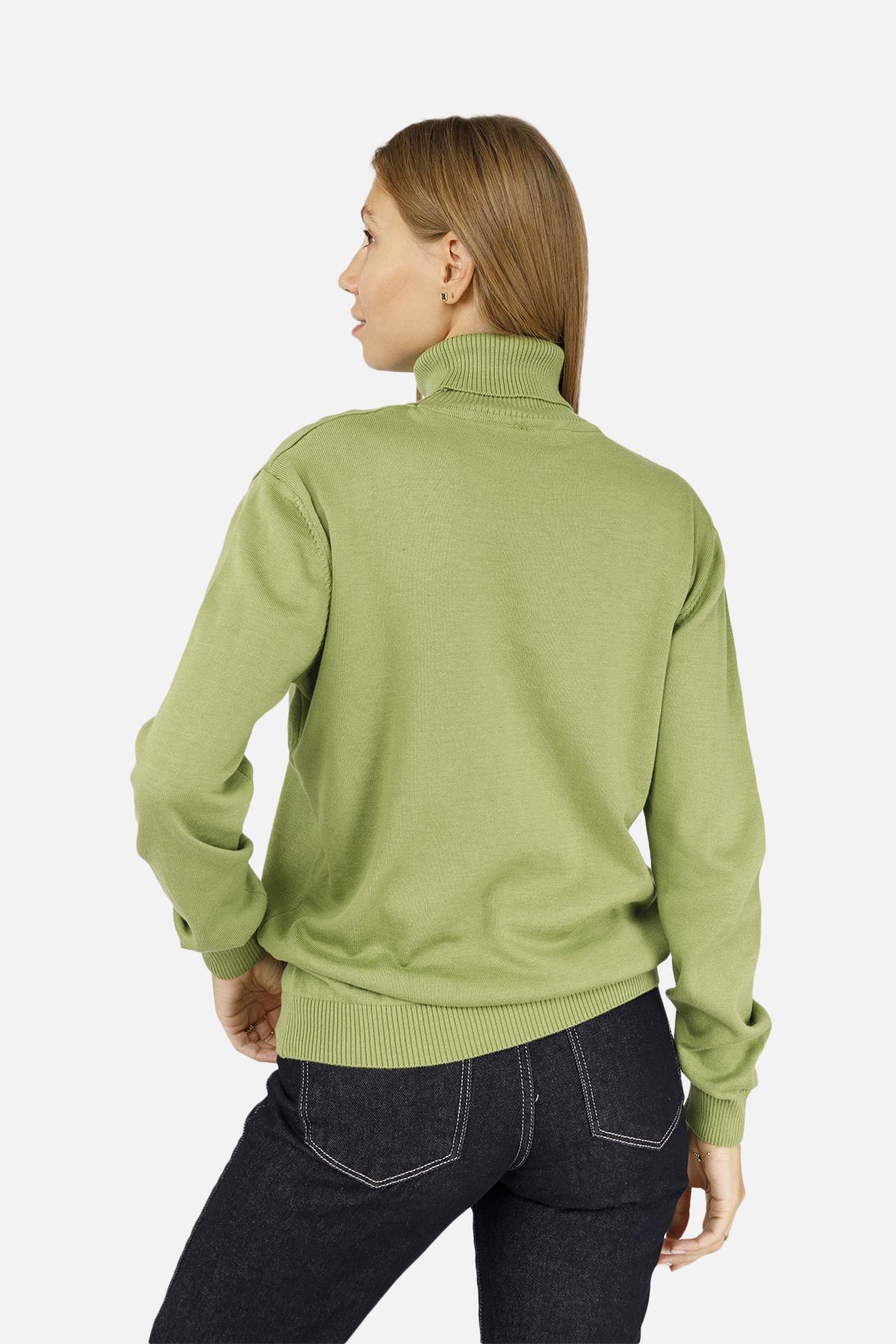 Гольф жіночий р. 42 Лайм (SKT001008655) - фото 4 Гольф жіночий р. 42 Лайм (SKT001008655) - фото 4