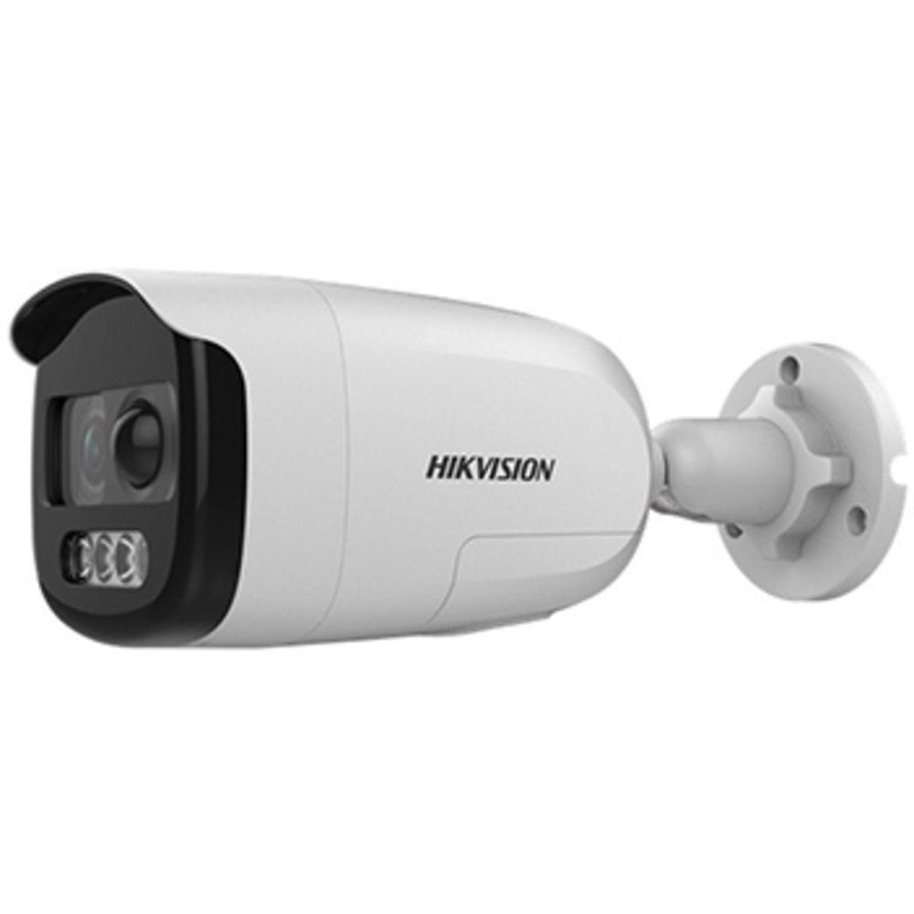 Камера відеоспостереження Hikvision 2 Мп ColorVu Turbo HD з PIR датчиком і сиреною DS-2CE12DFT-PIRXOF 2,8 мм