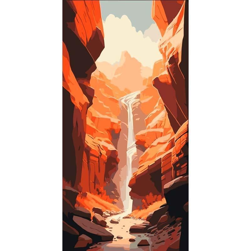 Картина по номерам ART CRAFT Каньон 40х80 см (11567-AC)