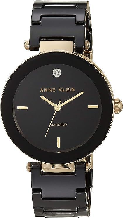 Часы женские Anne Klein AK/1018BKBK Черный (12297708)