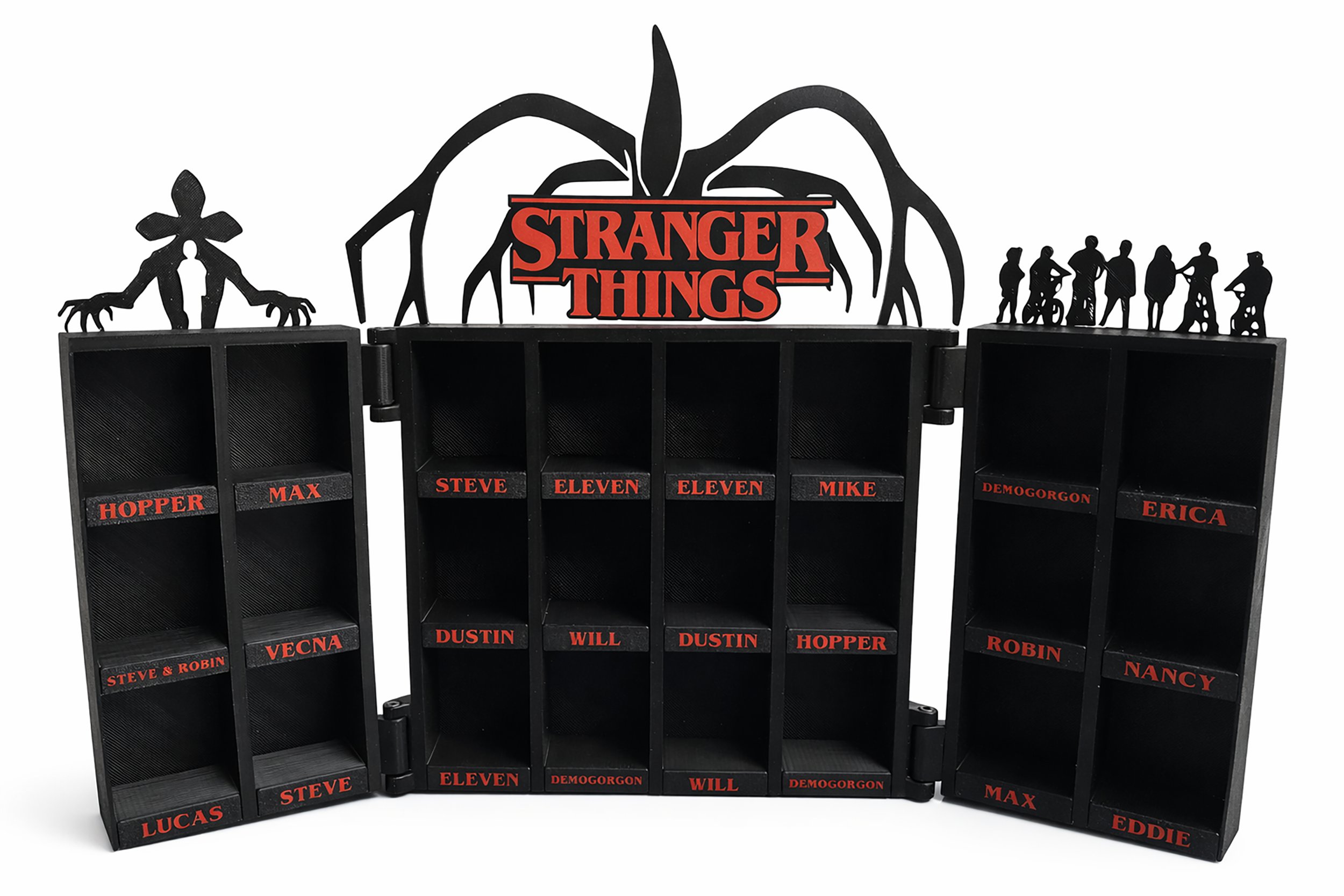 Подставка под фигурки Stranger things на завесах (r002)