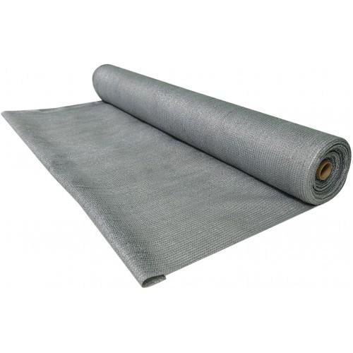 Сетка атеняющая усиленная декоративная Agreen 95% 4х50 м Серебряный (27975370)