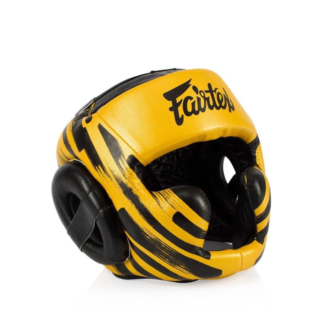 Боксерський шолом Fairtex HG16 L Gold (HG16 L Gold)