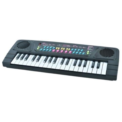 Детский игрушечный Синтезатор с микрофоном (Q-802-802A)