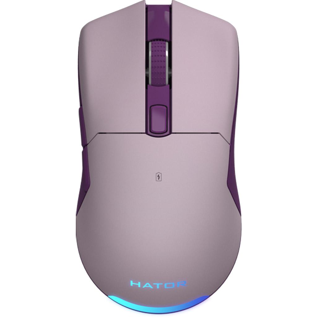 Компьютерная мышка Hator Pulsar Wireless Lilac (HTM-317)