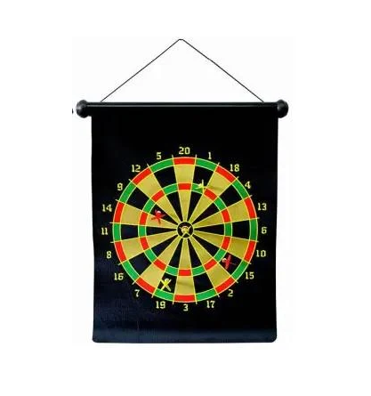 Дартс магнитный двухсторонний 48х37 см (18520)