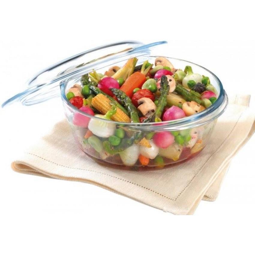 Каструля для запікання Pyrex Essentials кругла 2,1 л (204A000) - фото 2 Каструля для запікання Pyrex Essentials кругла 2,1 л (204A000) - фото 2